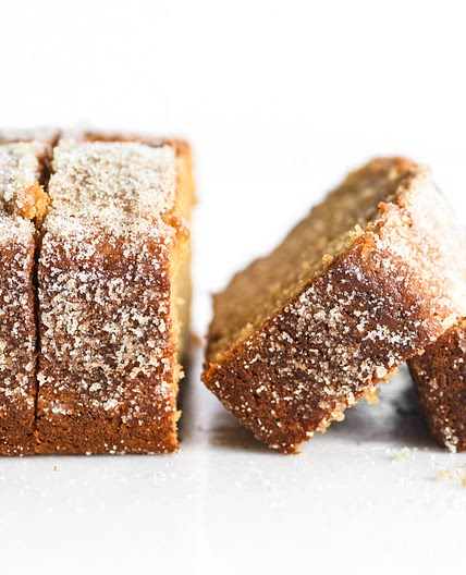 Apple Cider Doughnut Loaf Cake