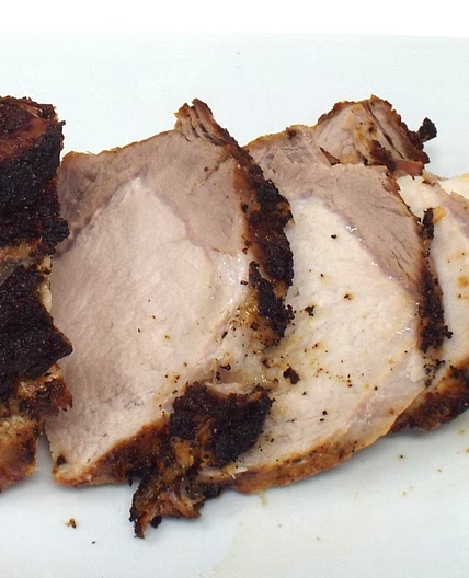 Spicy Garlic and Onion Air Fryer Pork Loin
