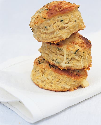 Buttermilk Scones with Cheshire Cheese and Chives