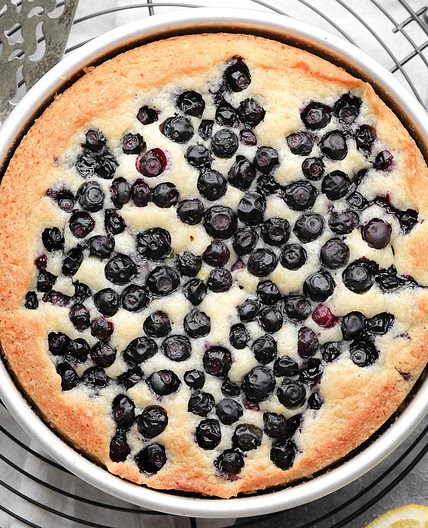 Vegan Blueberry Cake