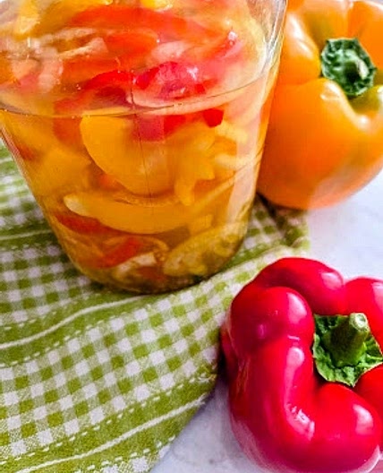 Quick Bell Pepper Pickles