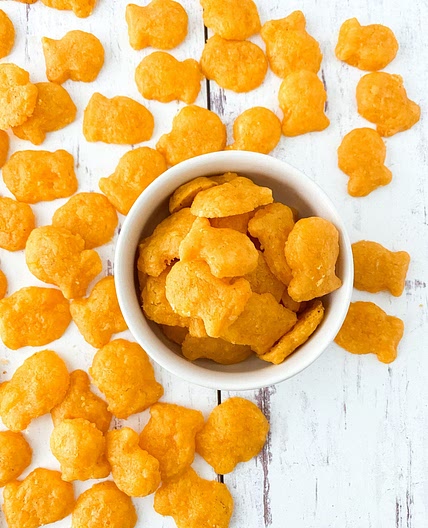 Homemade Gluten Free Goldfish