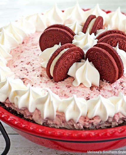 Red Velvet Ice Box Pie