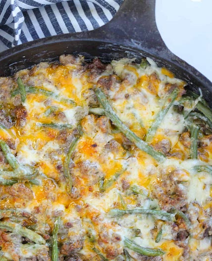 Hamburger Green Bean Casserole