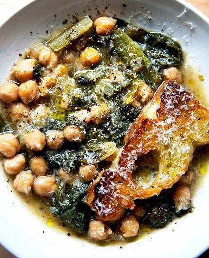 Chickpea and Escarole Soup