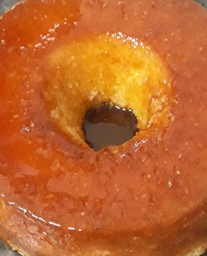 Bolo de tapioca cremoso