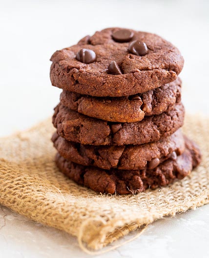 Chocolate Tahini Cookies Grainfree Oilfree Nutfree