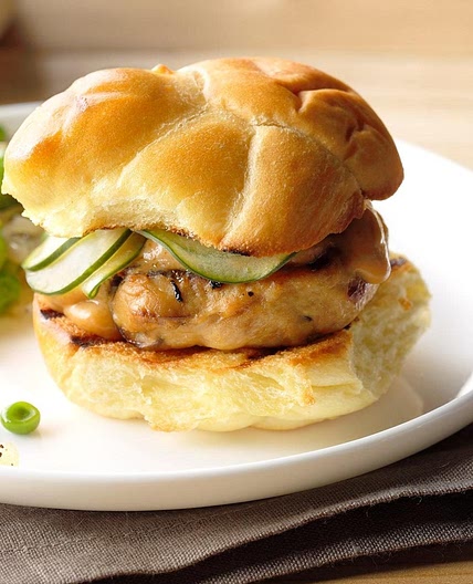 Shiitake-Chicken Sliders