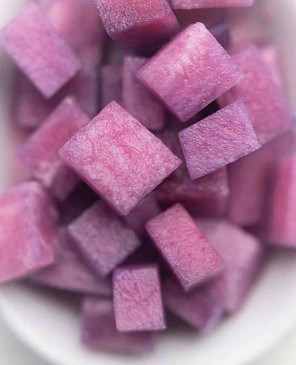 Purple Pickled Daikon Radish Recipe