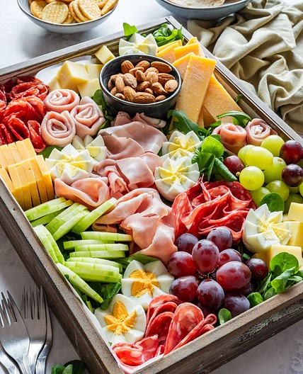 Spring Charcuterie Board