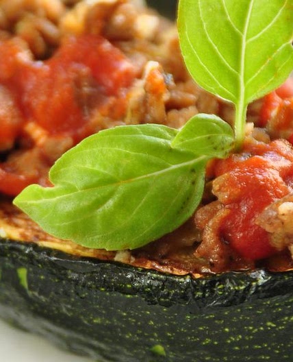 Courgette farcie