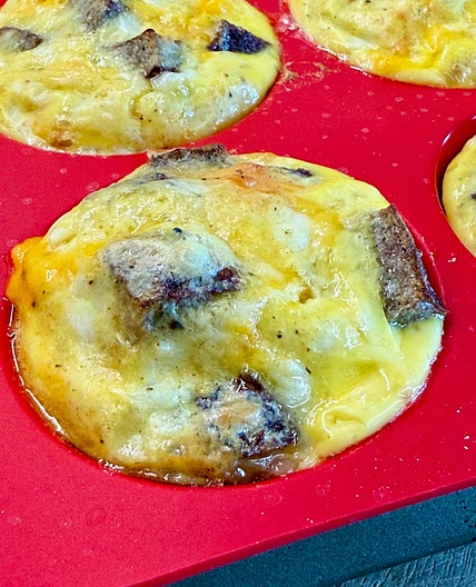 High Protein Sausage Egg Bites