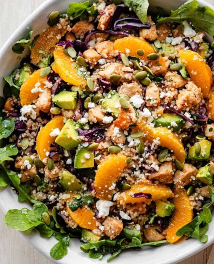 Citrus Chicken Quinoa Salad