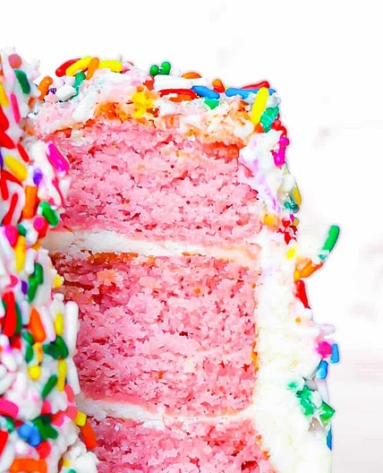 Vegan Strawberry Cake