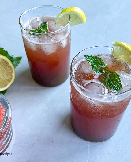 Easy Watermelon Mint Cooler (Refreshing Summer Drink)