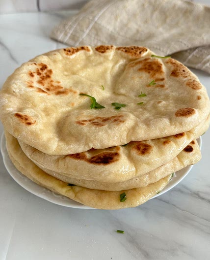 2 Ingredient Naan Recipe