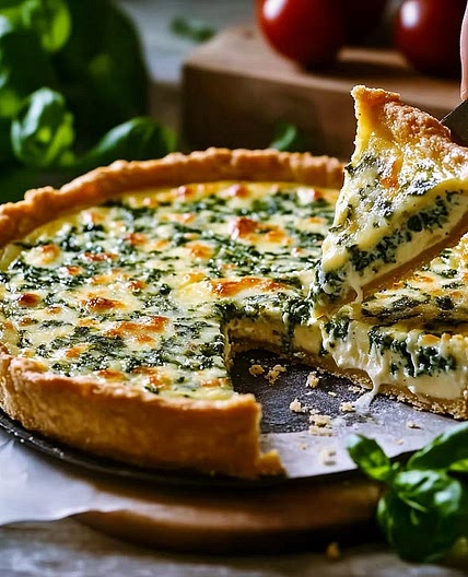 Quiche épinards ricotta