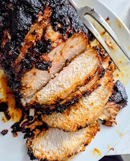 Brown Sugar Air Fryer Pork Roast