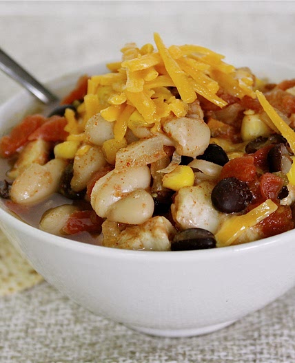 Freezer-to-Slow Cooker Chicken Chili