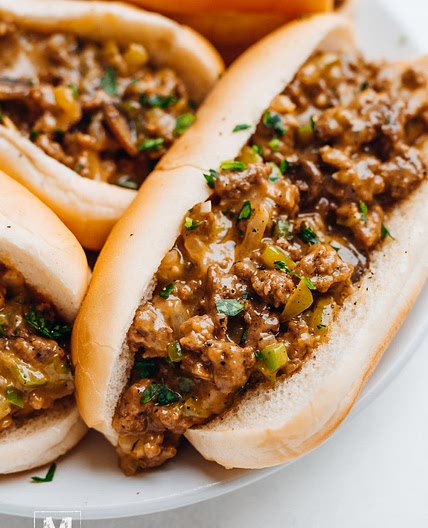 Cheesy Beef Sandwich Recipe