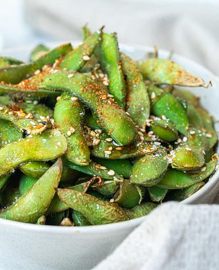 Air Fryer Edamame