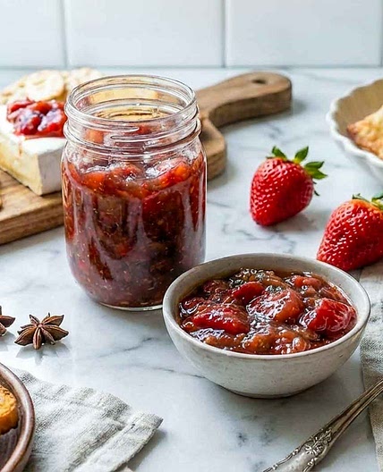 Indian-Style Strawberry Chutney