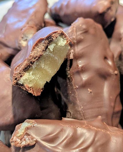 Chocolate Covered Marzipan