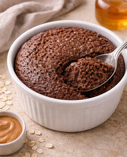 Baked Chocolate Egg Protein Cake V2