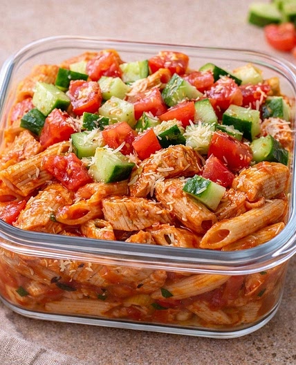 Chicken Pasta Passata Salad