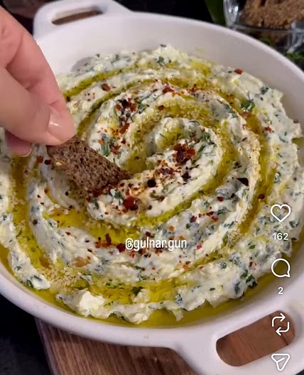 Roasted Garlic and Labneh Dip