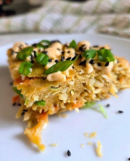Okonomiyaki Japanese Savory Pancake