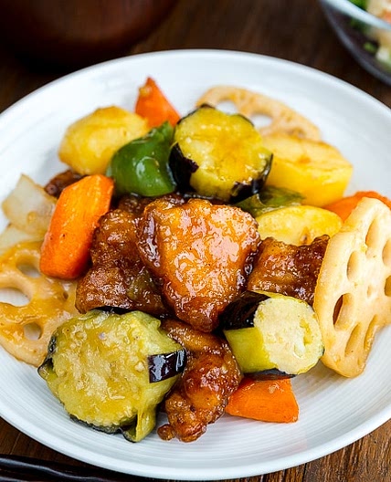 Sweet and Sour Chicken (Ootoya Tori Kurozu-An)