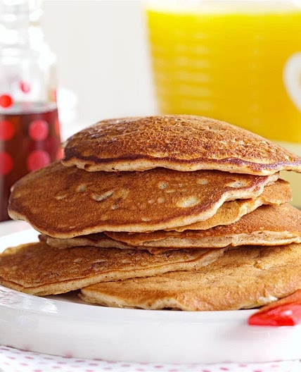 Pecan Apple Pancakes