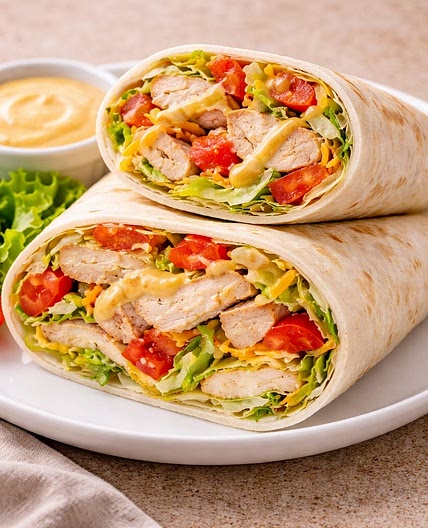 Chicken Wrap Box (Honey Mustard Sauce)
