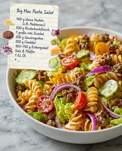 BigMac-Nudel-Salat