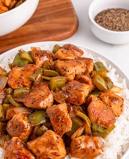 Black Pepper Chicken