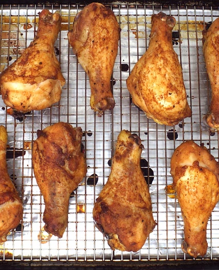Ginger and Garlic Chicken Drumsticks