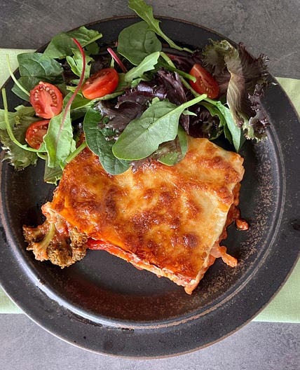 Homemade Vegetable Lasagne