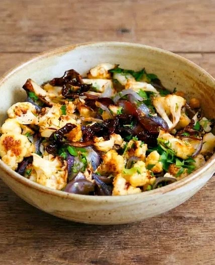 Keto Tahini Cauliflower Salad