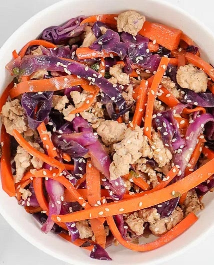 Keto Egg Roll in a Bowl