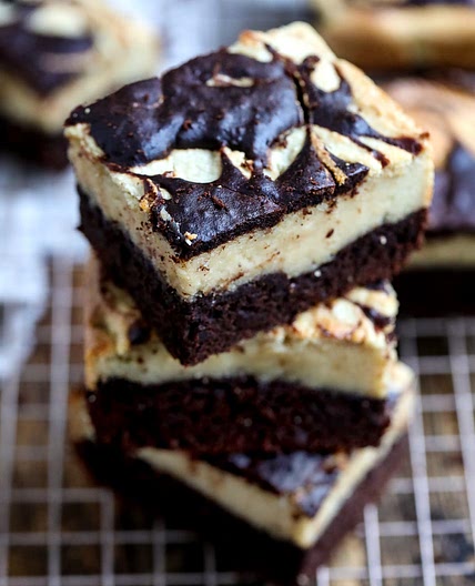 Vegan Cheesecake Brownies