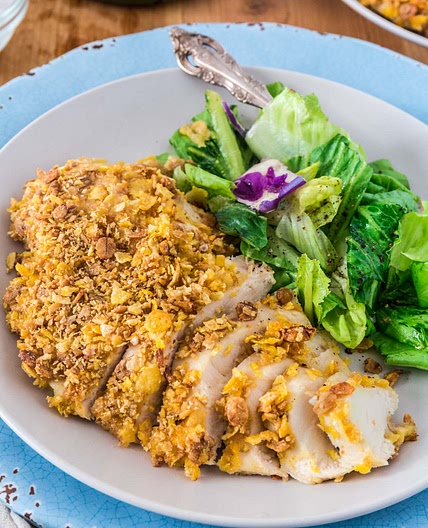 Cereal Crusted Chicken
