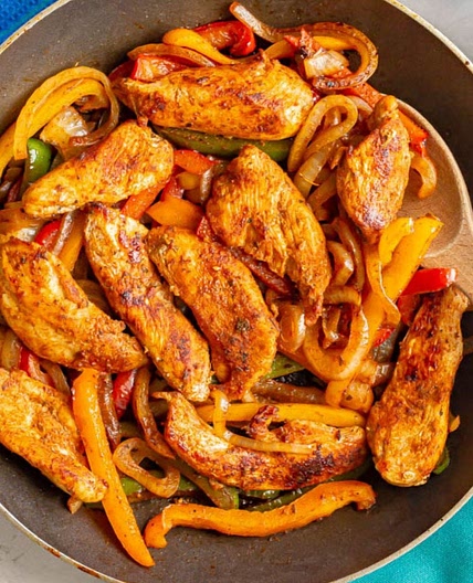 Easy Chicken Fajitas