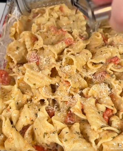 Boursin Cheese Baked Pasta