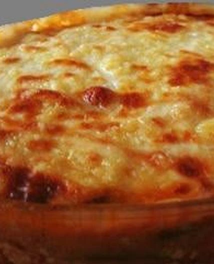 Lasanha de berinjela com peito de frango