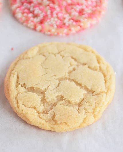Soft and Chewy Drop Sugar Cookies