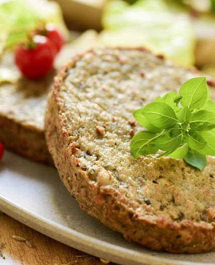 Hambúrguer de grão de bico