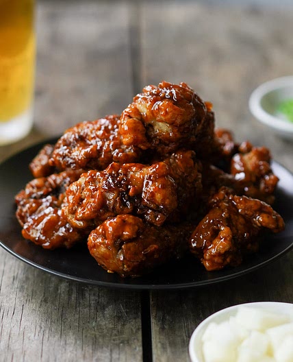 Korean Fried Chicken (Sweet, Spicy & Extra Crispy!)