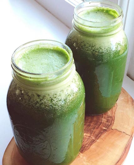 Suco de abacaxi detox
