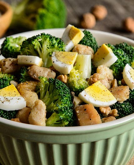 Receita de Salada de brócolis cozido